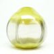 Optical vase, pressed glass, design by J. Drost, HSG Ząbkowice, Poland, 1970s