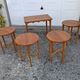Tables gigognes danoises Poul Hundevad 