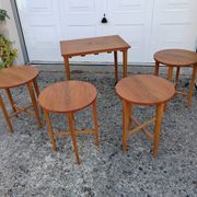 Tables gigognes danoises Poul Hundevad 