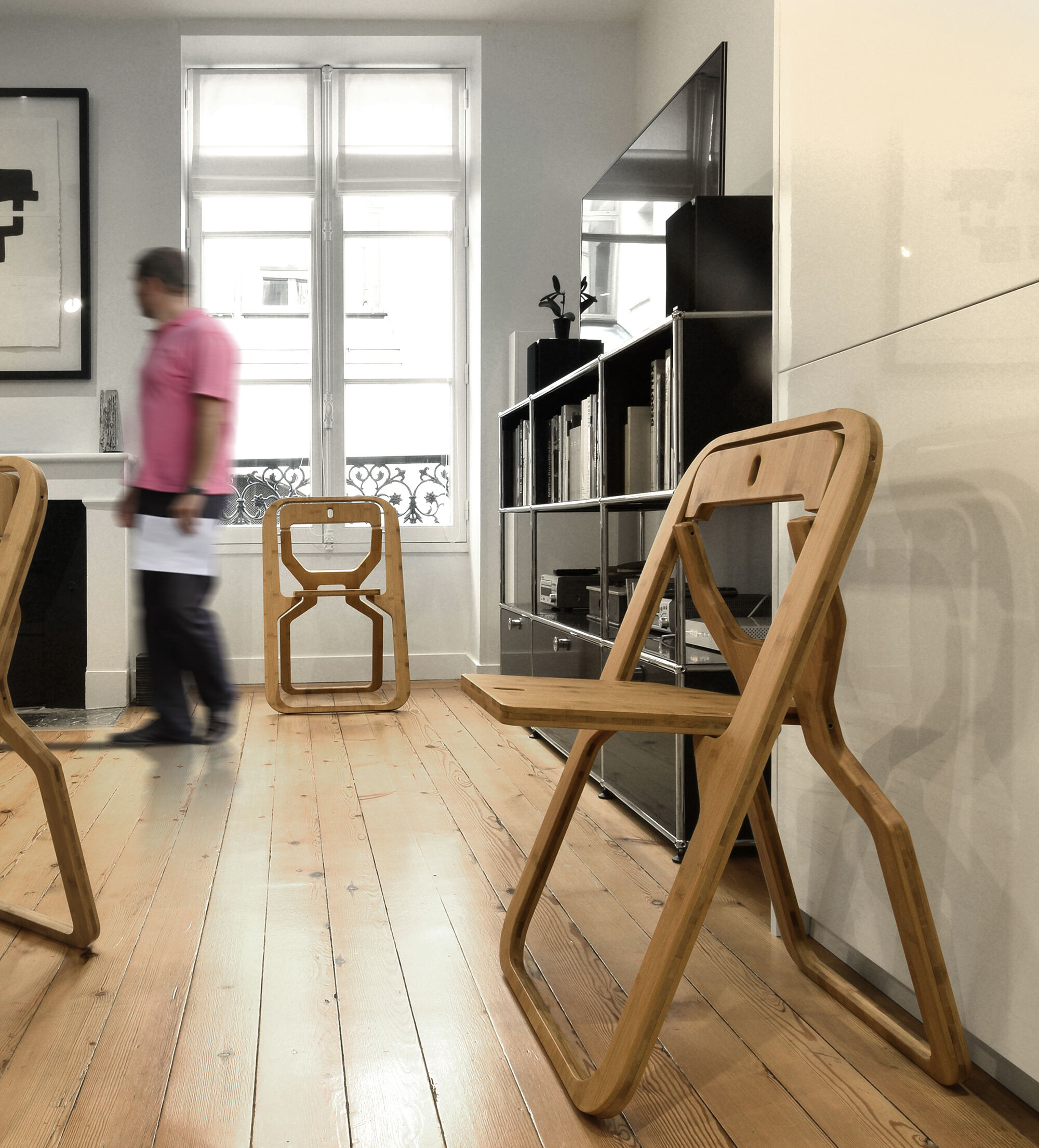 Chaise pliante infine