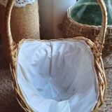 Small Vintage Wicker Basket