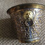 Cache pot en cuivre