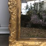 Golden gold leaf mirror, 18th, 101x69cm