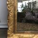 Golden gold leaf mirror, 18th, 101x69cm