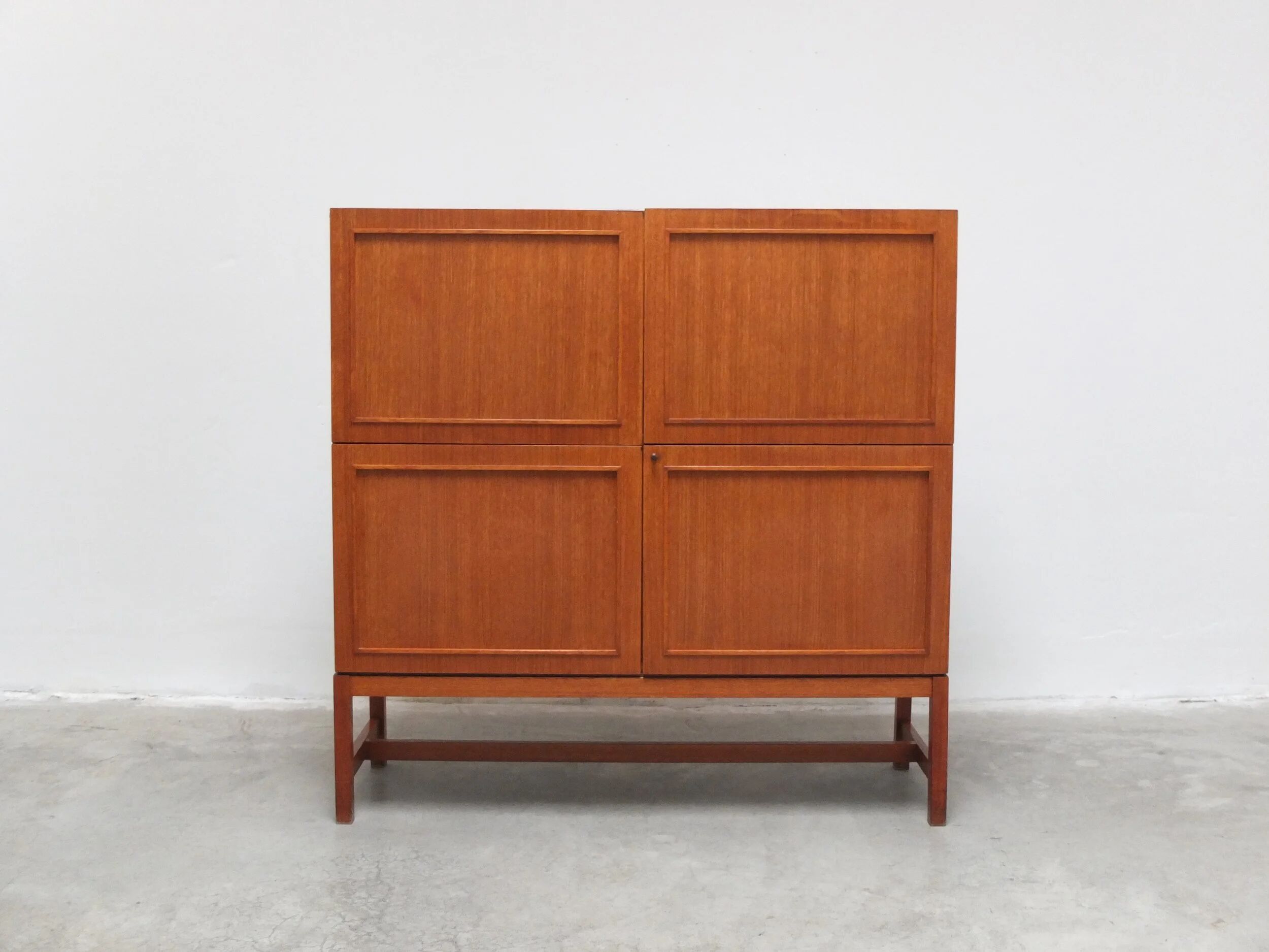 Decorative bar cabinet by Oswald Vermaercke for V-Form, 1966