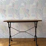 Solid wood bistro table