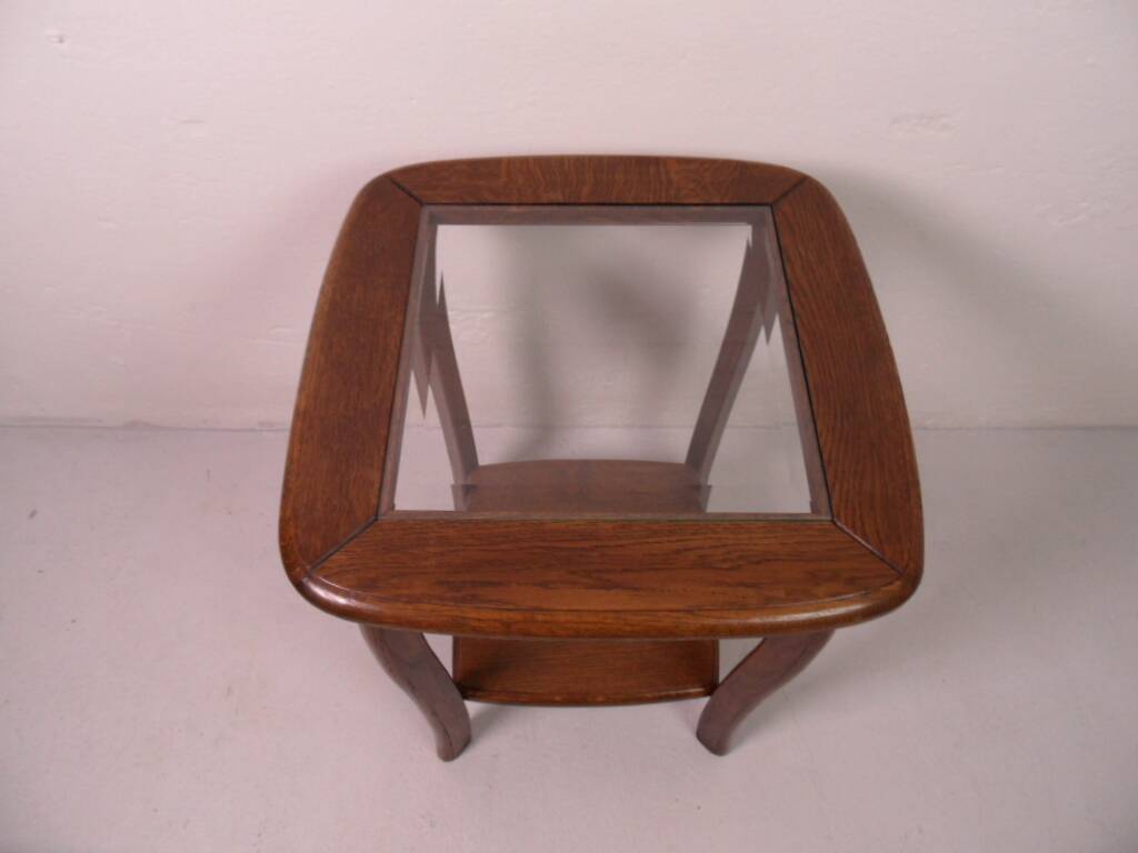 Vintage oak sidetable