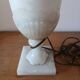 Alabaster lamp base