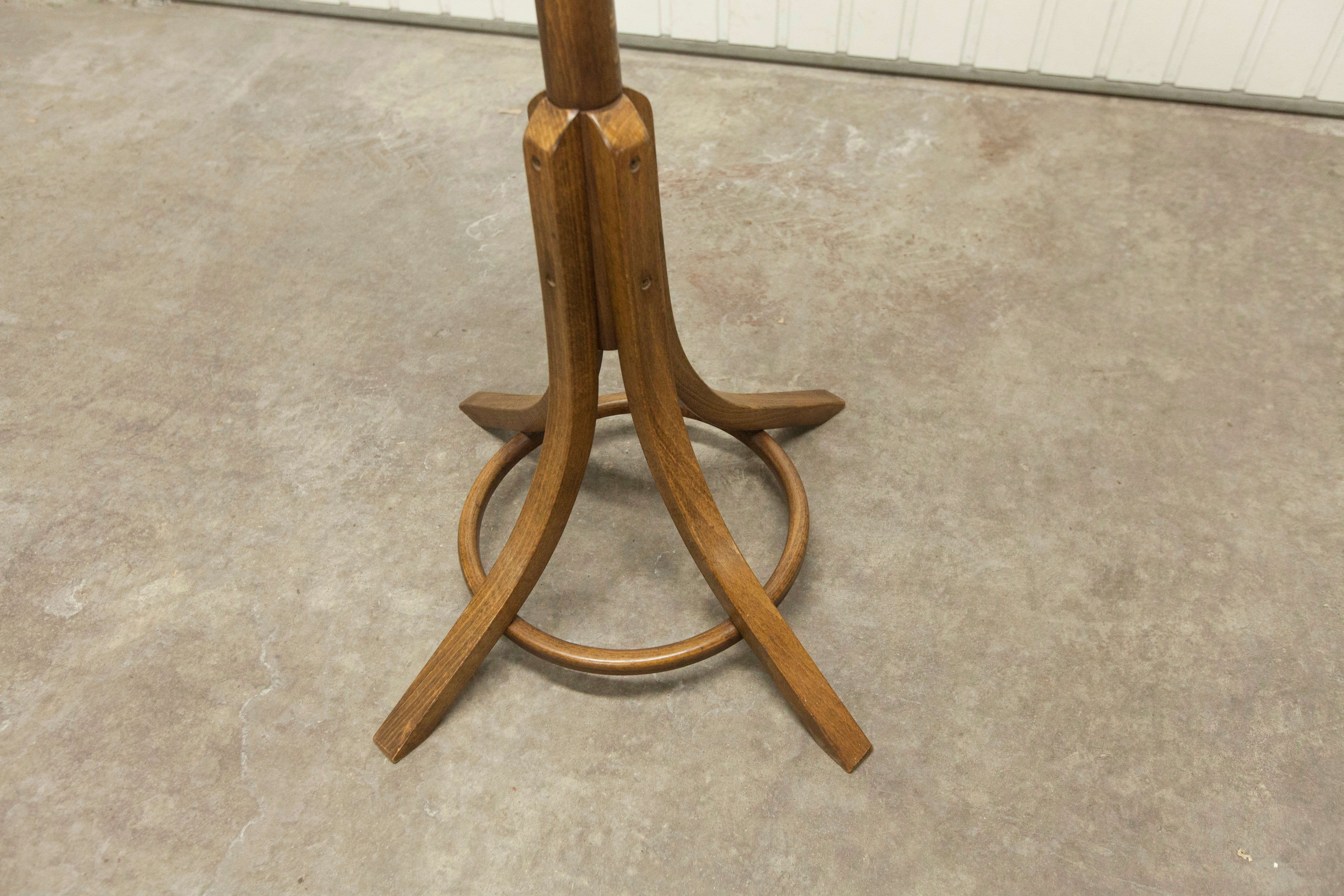 Baumann Parrot coat rack not stamped but belonging to a former factory worker