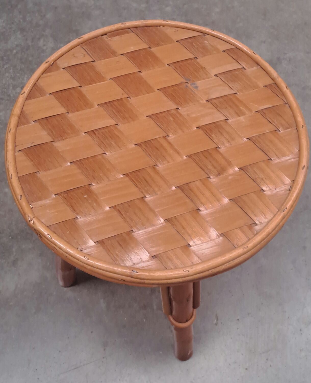 Rattan stool