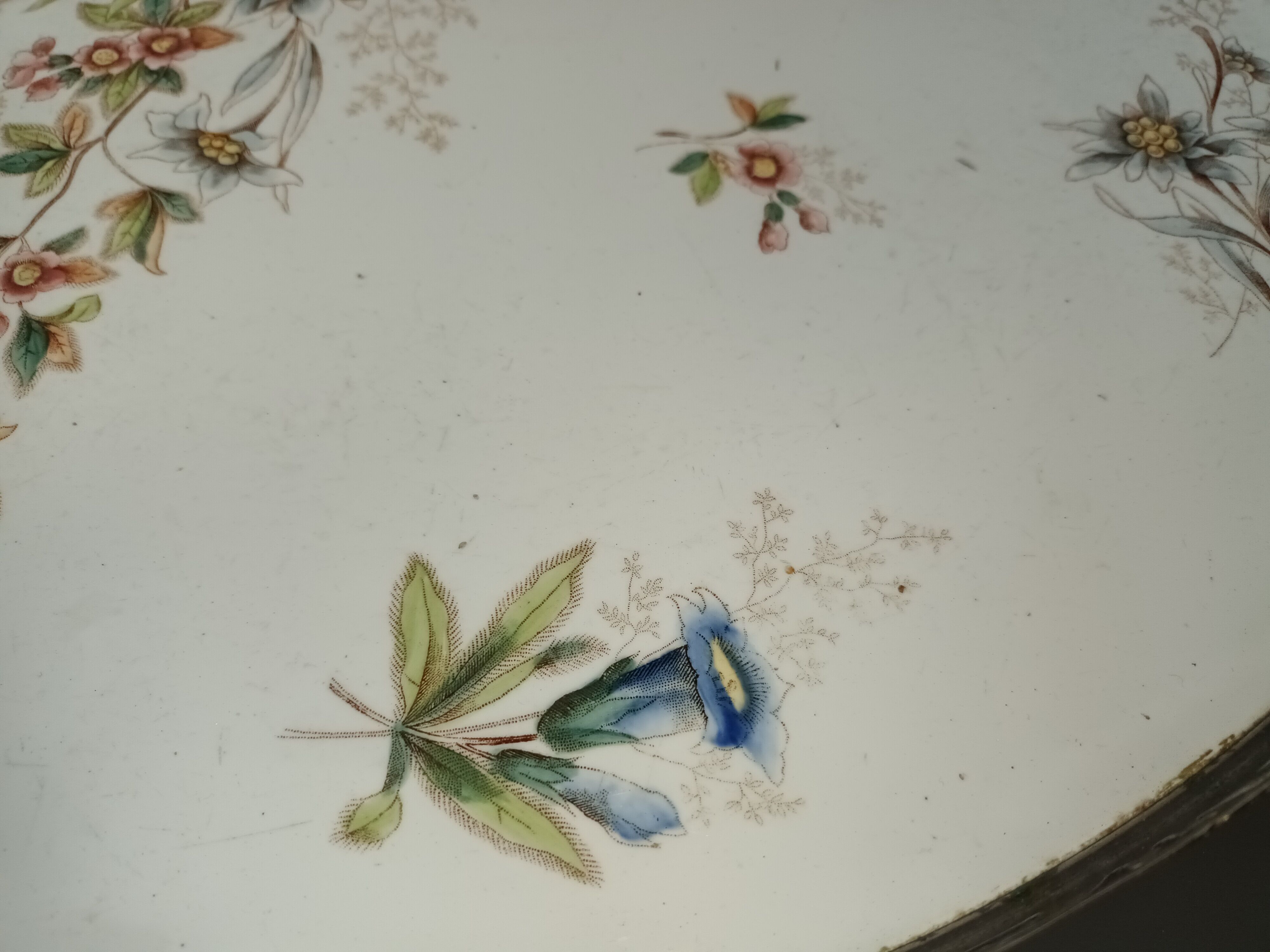 earthenware and metal top