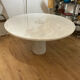 Table Eros en Marbre Blanc par Angelo Mangiarotti pour Skipper, 1990s