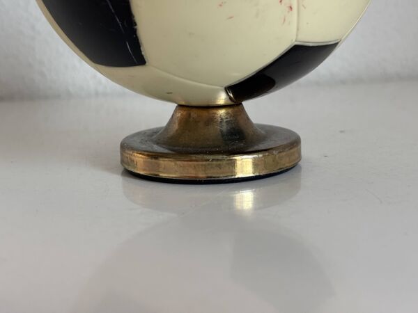 Porte-cigarettes vintage 1960 ballon football distributeur boîte - 16 cm