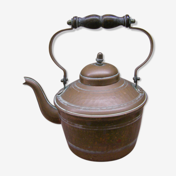 Vintage copper teapot
