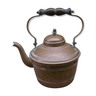 Vintage copper teapot