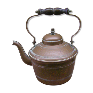 Vintage copper teapot