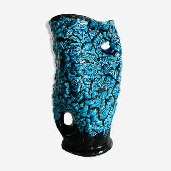 Turquoise vase "enamels of glaciers"