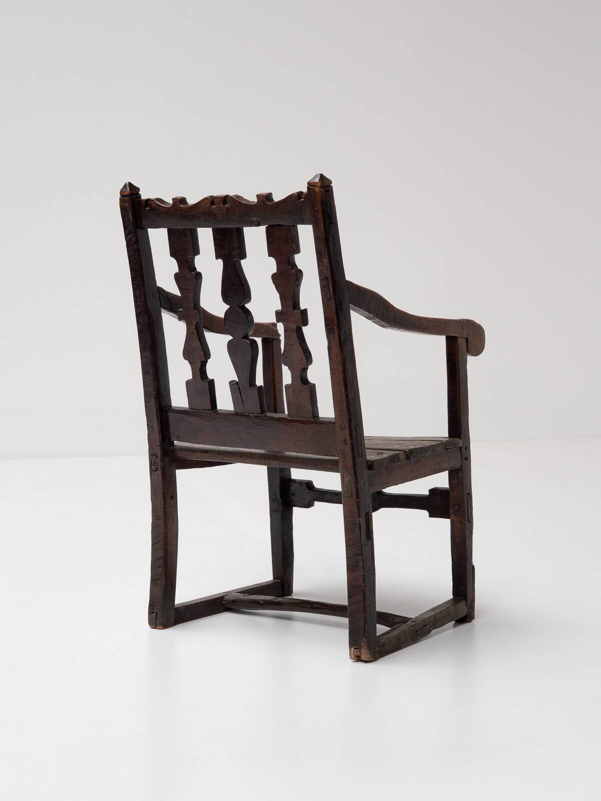 18th Century French Provincial Oak Armchair