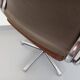 Vintage Steelcase Strafor office chair in chrome and fabric from the 70s