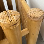 Vintage Bamboo Salon Table