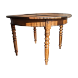 Drum type dining table