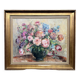 Mr. Sévéry (1895-1987). Painting "Bouquet of flowers in a vase". Impressionism.