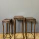 Set of three Chinese stools.