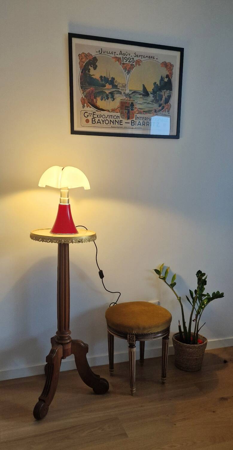 Louis xvi style high pedestal table