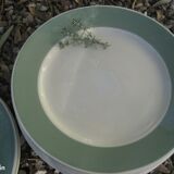 Lot of 10 plates Digoin Sarreguemines
