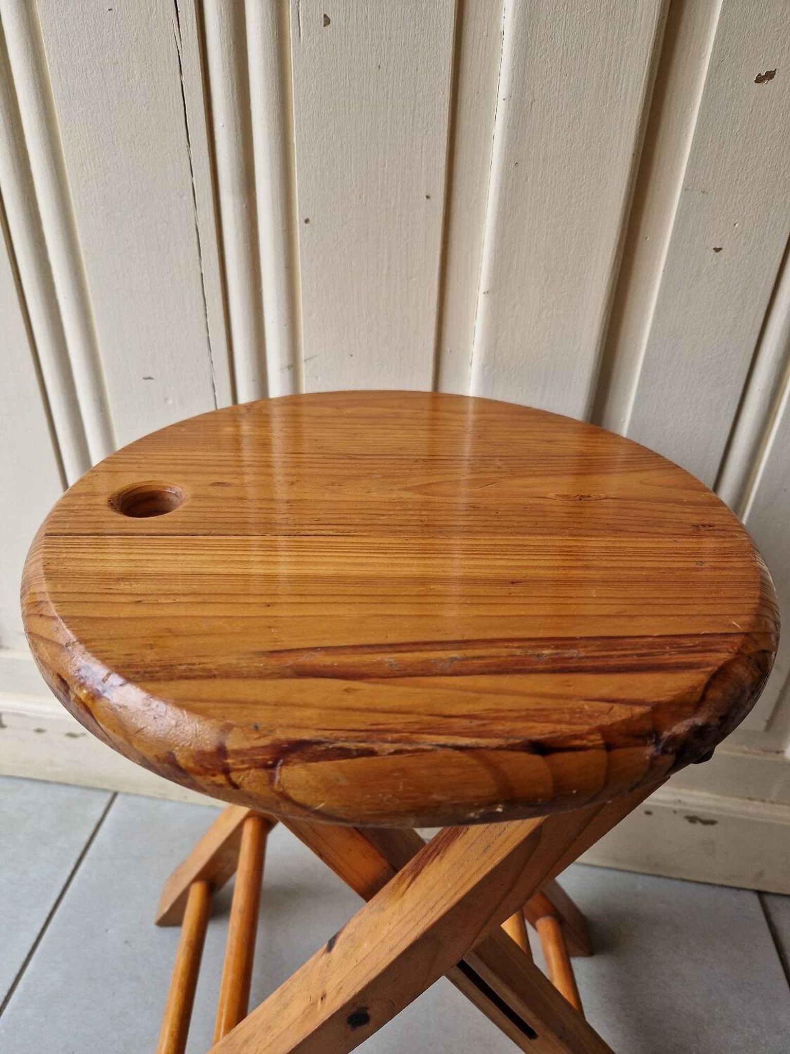 Adrian Reed Suzy Stool Wooden Folding Stool