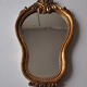 Miroir de style en bois doré vintage