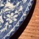 Large plate with A. Clain & Perrier Fils coat of arms