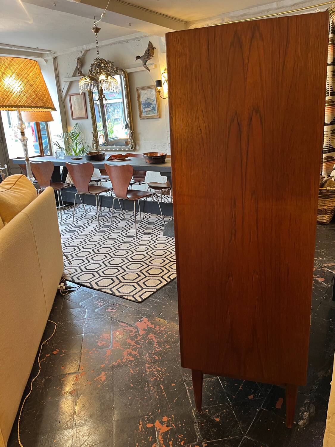 Scandinavian 2-door sideboard 1950