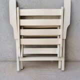 Vintage folding garden chair