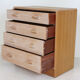 Vintage dresser in light oak from E. gum for G-plan