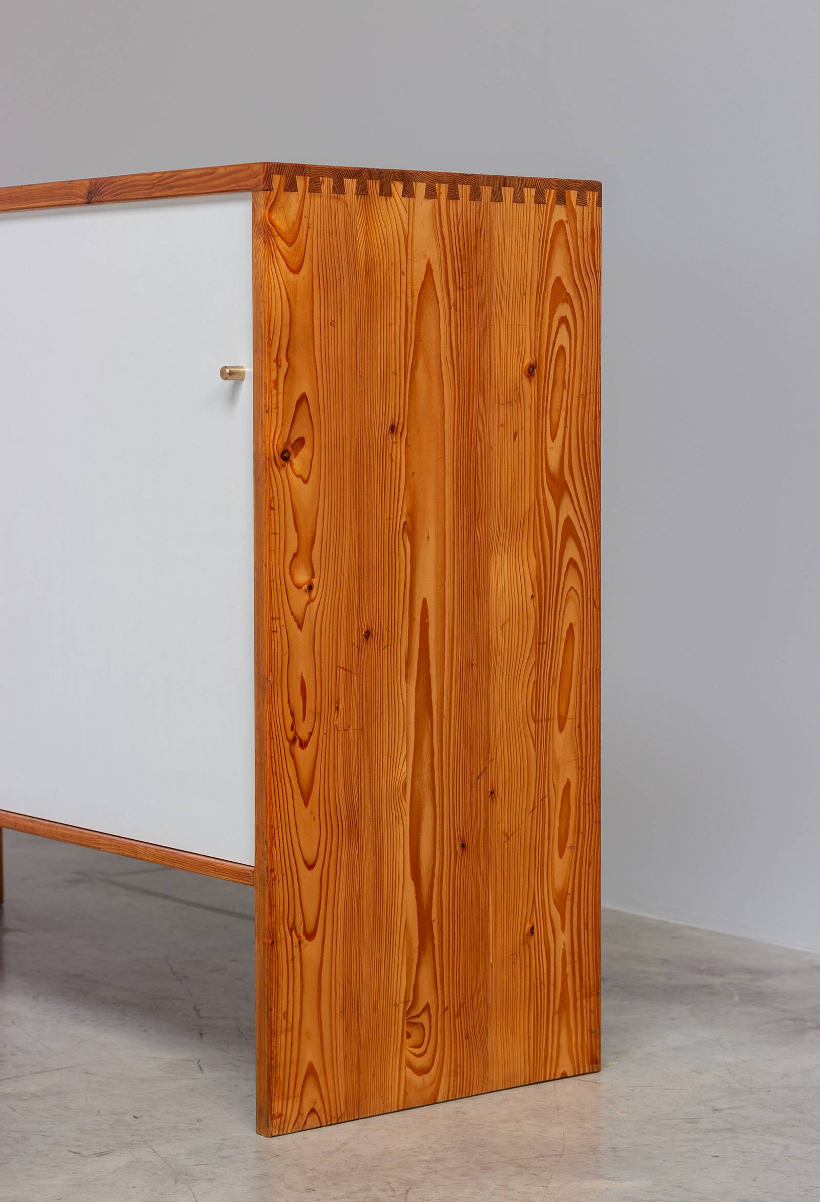 Swedish Mid-Century bar set made from solid pine 1970s