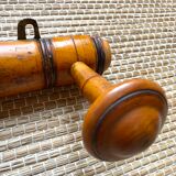 Antique wall coat rack