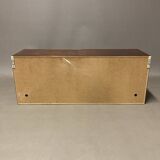 Scandinavian design rosewood hanging storage.