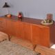 Restored teak 1960s retro mcintosh dunvegan long sideboard