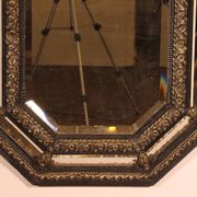Grand Miroir à parcloses du 19° siècle -Pays Bas