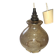 Vintage glass blown pendant. Year 1970.