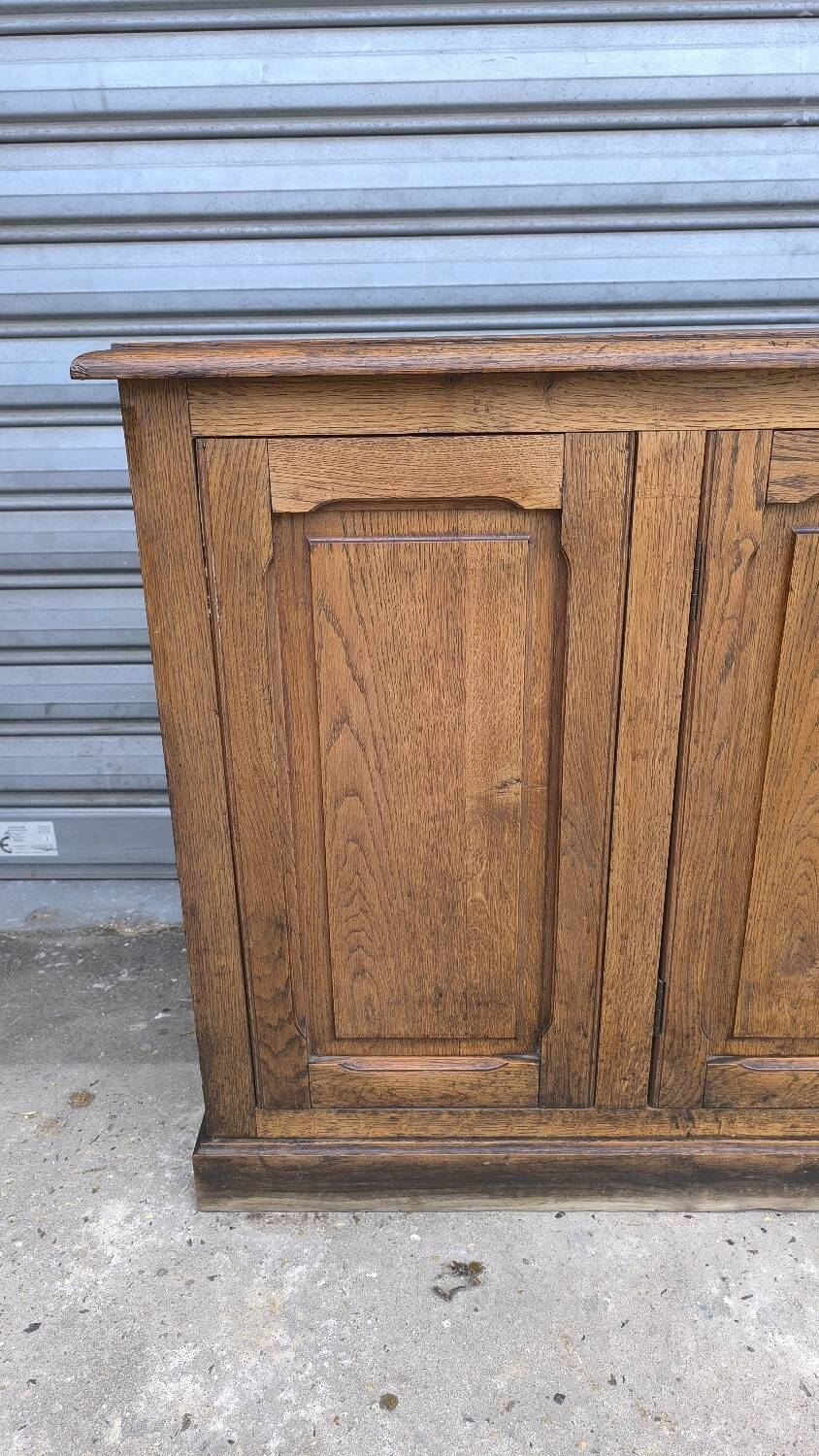 Solid oak sideboard from the 1940s