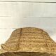 XXL woven straw basket