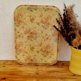 Vintage fiberglass floral top