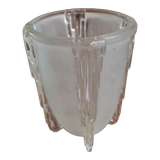 Tulip art deco opalescent glass by EJC Ezan model stalactites