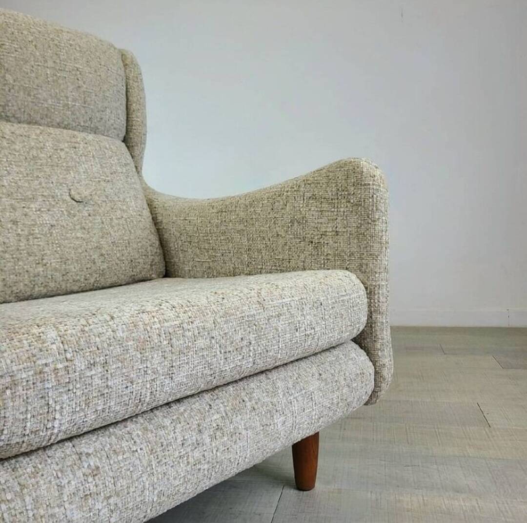 FS116 armchair called Dachshund design Michel Mortier edition Steiner vintage