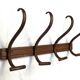 Coat rack signed Thonet with four hooks dimensions: height -32cm - width - 69cm-