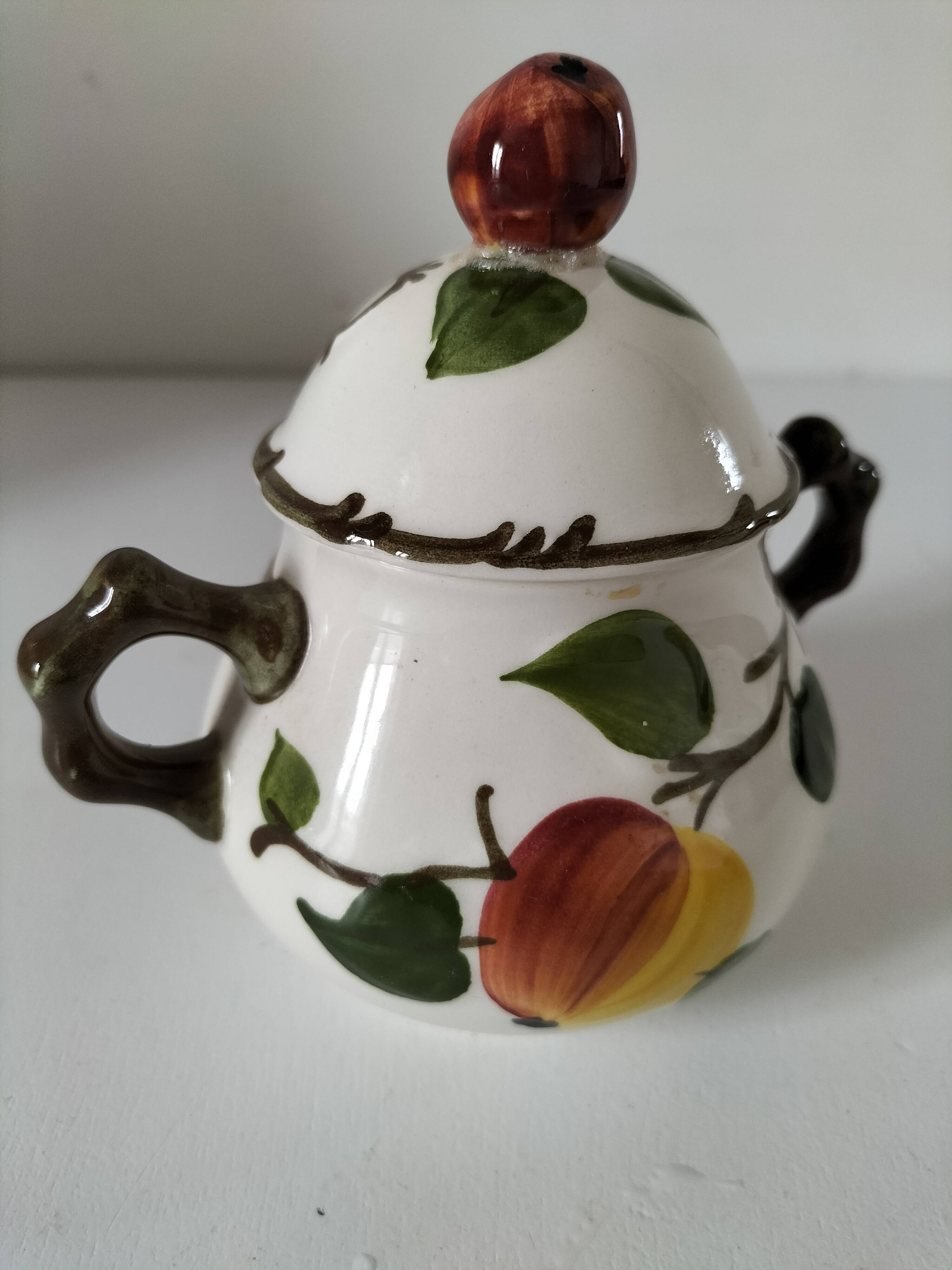 Vintage sugar bowl from the Villeroy & Boch "Ma Pomme" collection