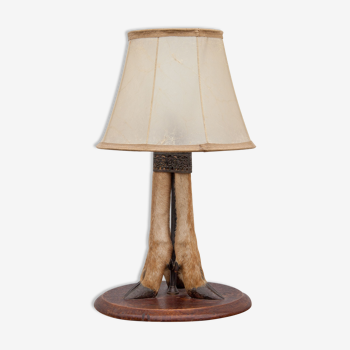 Crowbar lamp with lampshade, original lamp, living room lamp, side lamp