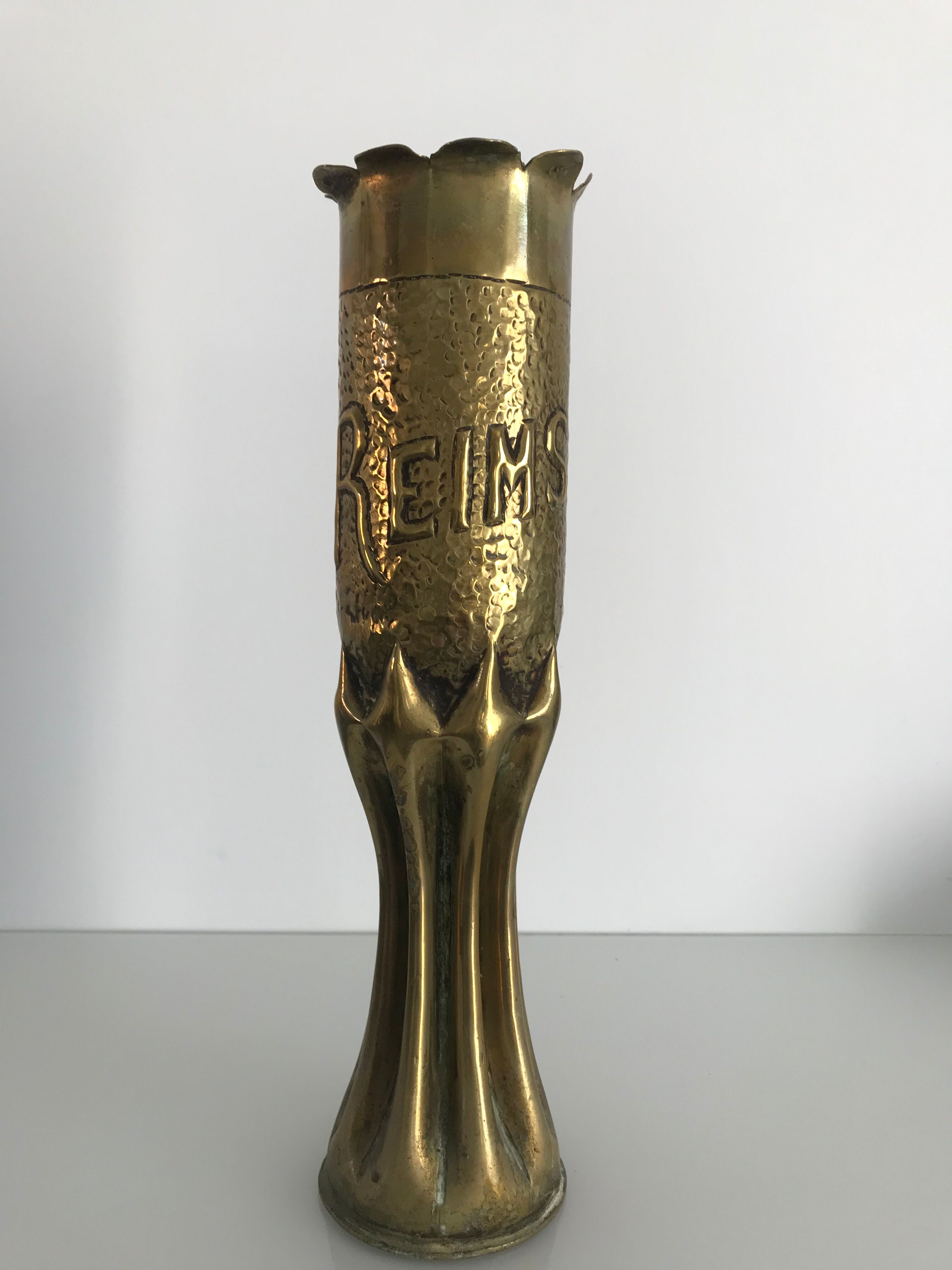 Brass vase